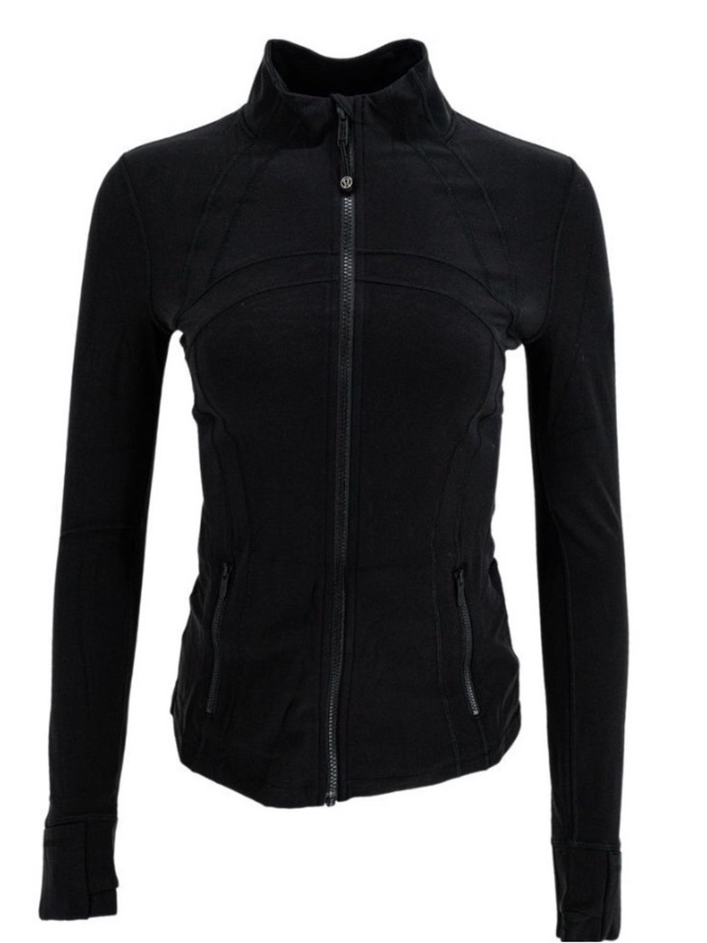 NWOT Lululemon Define Velvet Full Zip Jacket Black Size 14 - Picture 8 of 9
